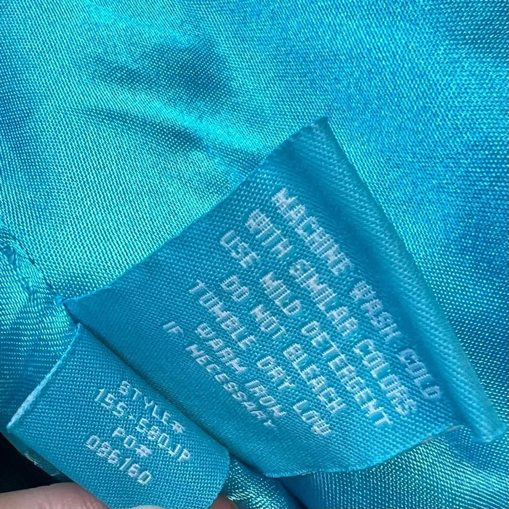 JOUJOU Double Breasted Navy Blue Belted Wool Trench Coat with Lining Size Large - Picture 15 of 16